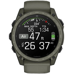 Умные часы Garmin Tactix 8 51 mm Amoled edition Cerakote Ultralight Solver Olive Drab (010-04553-11) - фото 2