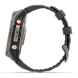 Умные часы Garmin FENIX 8 Pro 51mm Amoled Sapphire Titanium with Graphite/Black Silicone Band (010-03199-11) - фото 8
