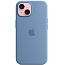 Чехол-накладка iPhone 15 Silicone Case with MagSafe - Winter Blue (MT0Y3) - фото 9