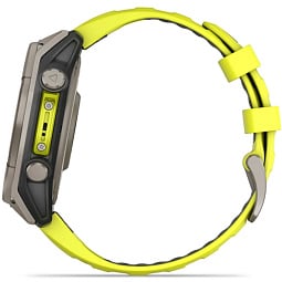Умные часы Garmin Fenix 8 47mm SOLAR Sapphire Titanium with Amp Yellow/Graphite Silicone Band (010-02906-20) - фото 10
