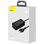 Блок питания сетевой Baseus Gan5 Pro Desktop Fast Charger 1U+2C+HDMI 67W with 1.5m power cord EU с кабелем Type-C to Type-C 100W (20V/5A) 1m (CCGP110201) - фото 18