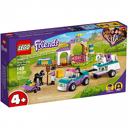 Конструктор LEGO Friends 41441 Тренировка лошади и прицеп для перевозки - фото 10