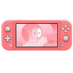 Игровая приставка Nintendo Switch Lite 32 ГБ, коралловый - фото 1