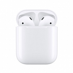 Наушники Apple AirPods 2 (с зарядным футляром) MV7N2, белый - фото 2