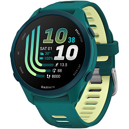 Умные часы Garmin Forerunner 170 Music, Teal Green (010-03920-12) - фото 1