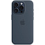 Чехол-накладка iPhone 15 Pro Silicone Case with MagSafe - Storm Blue (MT1D3) - фото 8