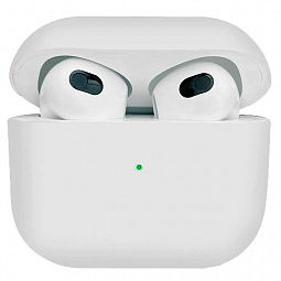 Чехол для AirPods 3 силиконовый ультра-тонкий White - фото 1