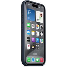 Чехол-накладка iPhone 15 Pro FineWoven Case with MagSafe - Pacific Blue (MT4Q3) - фото 5