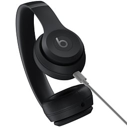 Беспроводные наушники Beats Solo 4 Wireless Matte Black (Черный) (MUW23) - фото 6