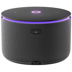Яндекс Станция Мини 3 Про с Алисой, Zigbee, 18 Вт, Чёрная - фото 3