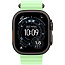 Apple Watch Ultra 3 (2025) 49mm Black Titanium Case with Neon Green Ocean Band - фото 5