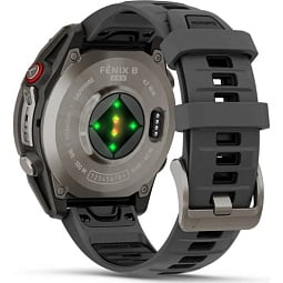 Умные часы Garmin Fenix 8 Pro 47mm Amoled Sapphire Titanium with Graphite/Black Silicone Band (010-03198-11) - фото 5