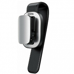 Держатель для очков Baseus Platinum Vehicle eyewear clip (clamping type) серебристый (ACYJN-B0S) - фото 2