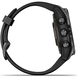 Умные часы Garmin EPIX PRO (Gen 2) Sapphire Edition 42 мм, титановый угольно-серый с черным ремешком (010-02802-15) - фото 12