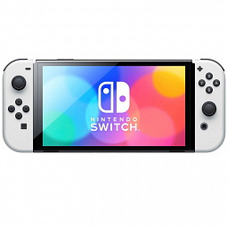 Игровая приставка Nintendo Switch OLED 64 ГБ, белый - фото 1