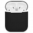 Чехол силиконовый для AirPods ультра-тонкий Черный - фото 2