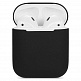 Чехол силиконовый для AirPods ультра-тонкий Черный