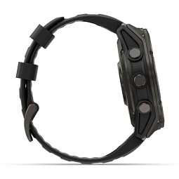 Умные часы Garmin FENIX 8 Pro 47mm Amoled Sapphire Carbon Grey DLC Titanium with Black/Pebble Grey Silicone Band (010-03198-01) - фото 10