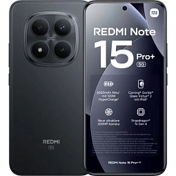 Xiaomi Redmi Note 15 Pro+ 5G 8/256 ГБ Global, Black - фото 1