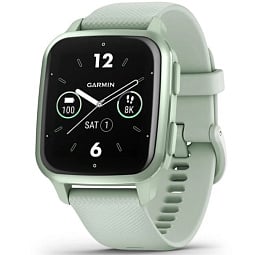 Умные часы Garmin Venu Sq 2 цвета мяты и безелем мятного цвета, 010-02701-12 - фото 1