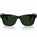 Фото Умные очки Meta Ray-Ban Wayfarer (Gen 2) Shiny Black Transition Graphite Green, 155 - 53 Size (L)