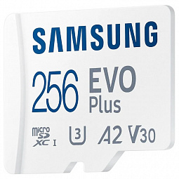 Карта памяти microSDXC Samsung EVO Plus 256 ГБ (A2 V30 4K) - фото 4