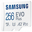 Карта памяти microSDXC Samsung EVO Plus 256 ГБ (A2 V30 4K) - фото 10