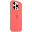 Чехол-накладка iPhone 15 Pro Silicone Case with MagSafe - Guava (MT1G3) - фото 11