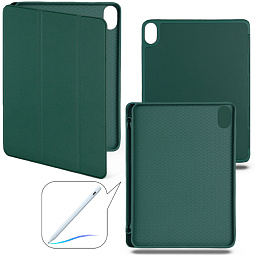 Чехол книжка Smart Case для iPad Air 11 (2024) Темно-зеленый с отделением для Pencil - фото 1