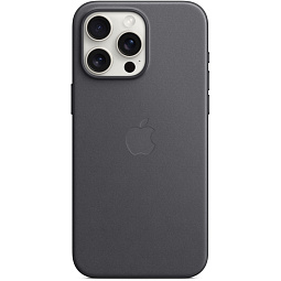 Чехол-накладка iPhone 15 Pro Max FineWoven Case with MagSafe - Black (MT4V3) - фото 3