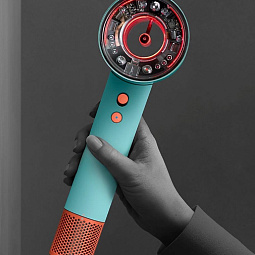 Фен Dyson Supersonic HD16 Ceramic Patina/Topaz (Бирюзовый/Оранжевый) 515276-01, EU - фото 15