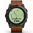 Умные часы Garmin EPIX PRO (Gen 2) Sapphire Edition 51 мм, Sapphire Grey Chestnut Leather Band (010-02804-30) - фото 22