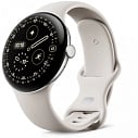 Умные часы Google Pixel Watch 4 45mm Wi-Fi Polished Silver Aluminum Case/Porcelain Active Band