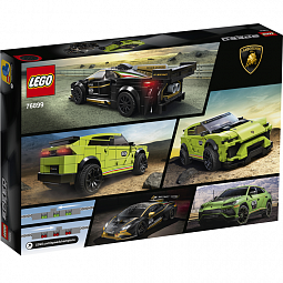 Конструктор LEGO Speed Champions 76899 Lamborghini Urus ST-X & Lamborghini Super Trofeo EVO - фото 8