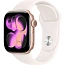 Apple Watch Series 11 42mm GPS Aluminum Case with Sport Band M/L, Rose Gold/Light Blush, MEU44 - фото 4