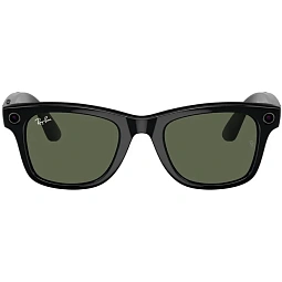Умные очки Ray-Ban Meta Wayfarer Shiny Black / G15 Green, 155 - 53 Size (L) - фото 1
