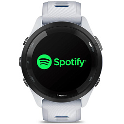 Умные часы Garmin Forerunner 265, с черным безелем и силиконовым белым ремешком (010-02810-11) - фото 5