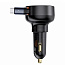 Автомобильное зарядное устройство Baseus Built in Retractable Cable Usb Port Type-C Cable 60W CCTXP-UC P00057800111-00 - фото 7