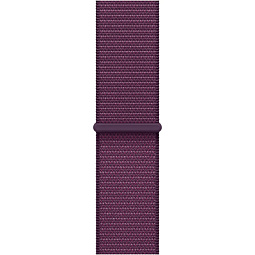Apple Watch Series 10 46mm GPS Aluminum Case with Sport Loop, Rose Gold/Plum (MWWV3) - фото 3