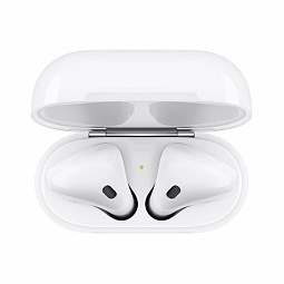 Наушники Apple AirPods 2 (с зарядным футляром) MV7N2, белый - фото 4