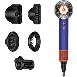 Фен Dyson Supersonic HD16 Vinca Blue/Topaz (Синий/Оранжевый) - фото 2