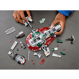 Конструктор LEGO Star Wars 75312 Mandalorian Звездолет Бобы Фетта - фото 8