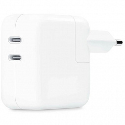 Сетевое зарядное устройство Apple MNWP3ZM/A, 35 Вт, белый - фото 1