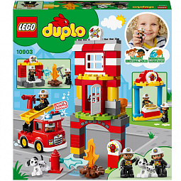Конструктор LEGO DUPLO 10903 Пожарное депо - фото 9