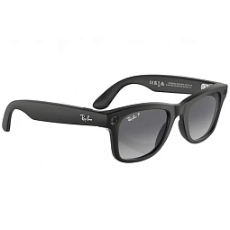 Умные очки Ray-Ban Meta Wayfarer (Gen 2) Matte Black / Polar Gradient Graphite, 150 - 50 Size (M) Уценка - фото 2