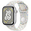 Apple Watch Series 10 42mm GPS Aluminum Case with Nike Band M/L, Silver/Pure Platinum (MYJN3) - фото 4