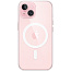 Чехол-накладка iPhone 15 Silicone Clear Case with MagSafe (MT203) - фото 9