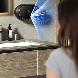 Автоматический диспенсер для мыла Hongya soap dispenser (MYX-W2), черный - фото 6