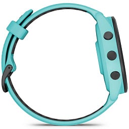 Умные часы Garmin Forerunner 265, с черным безелем и силиконовым бирюзовым ремешком (010-02810-12) - фото 8