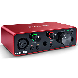 Аудиоинтерфейс Focusrite Scarlett Solo 3rd gen - фото 3
